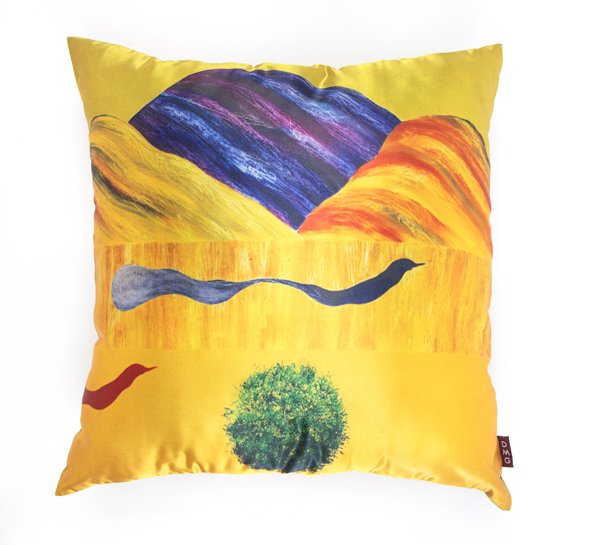 Cushion Cover Jagadish Swaminathan | Yellow
