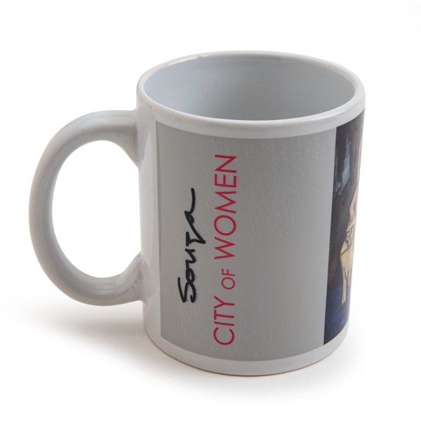 Coffee Mug: Francis Newton Souza | Blue - Image 3