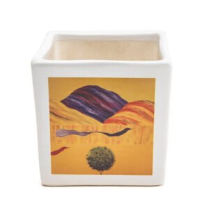 Flower Pot Jagadish Swaminathan, Francis Newton Souza Yellow, Blue